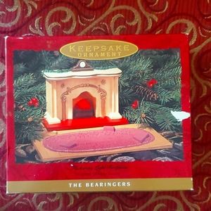 The Bearingers Flickering Fireplace Hallmark Keepsake Ornament